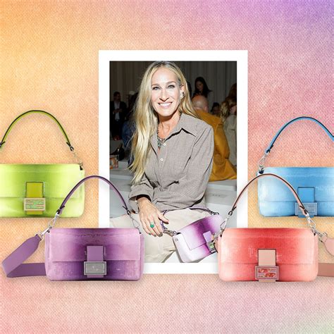 sjp fendi collab|Sarah Jessica Parker on Her Fendi Baguette Collaboration.